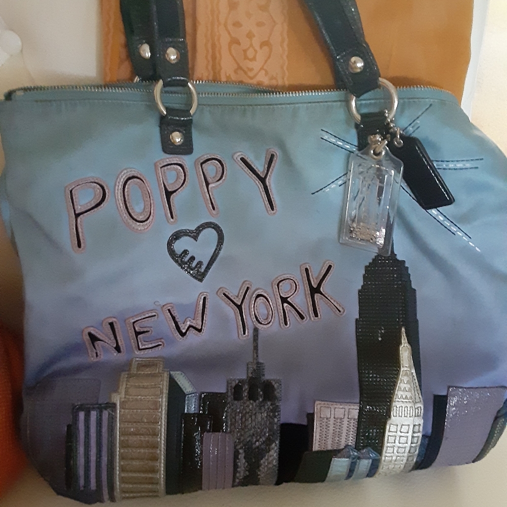 Coach purse in NY THEME